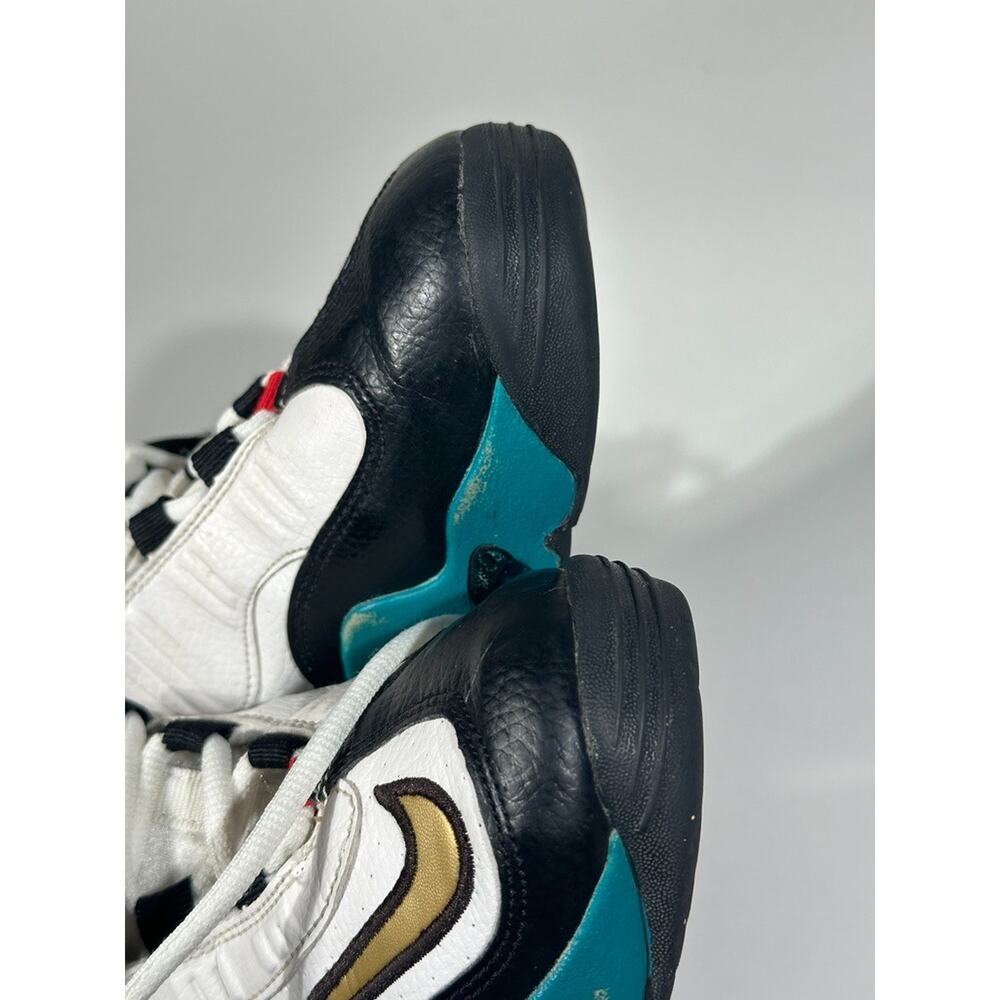 Nike Air Griffey Max 1 DJ5193-100 White Teal Black Red – Size 7Y - Picture 8 of 8